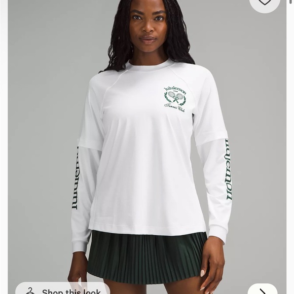 Lululemon Layered Long-Sleeve T-Shirt *Tennis Club